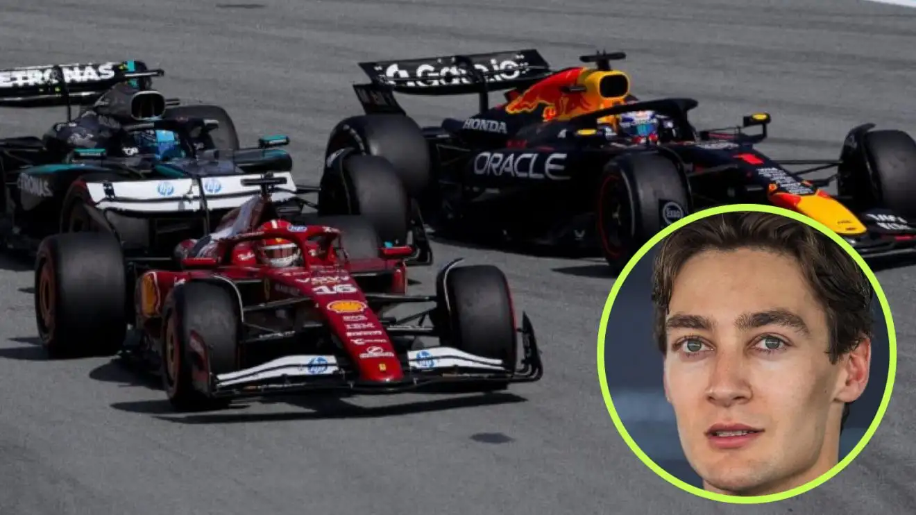 c-150 George Russell and the Spanish GP battle with Max Verstappen