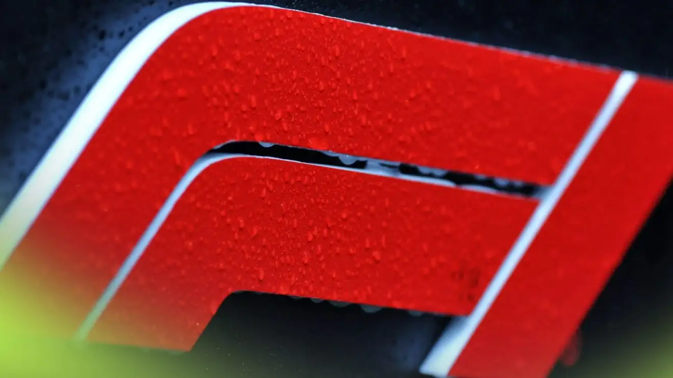 c-347 Formula 1 logo displayed at the 2025 Australian Grand Prix