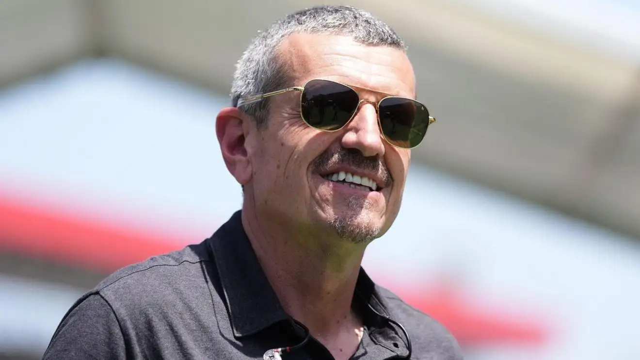 c-350 Former Haas team principal Guenther Steiner arriving before the race at the Circuit de Barcelona-Catalunya, Spain.