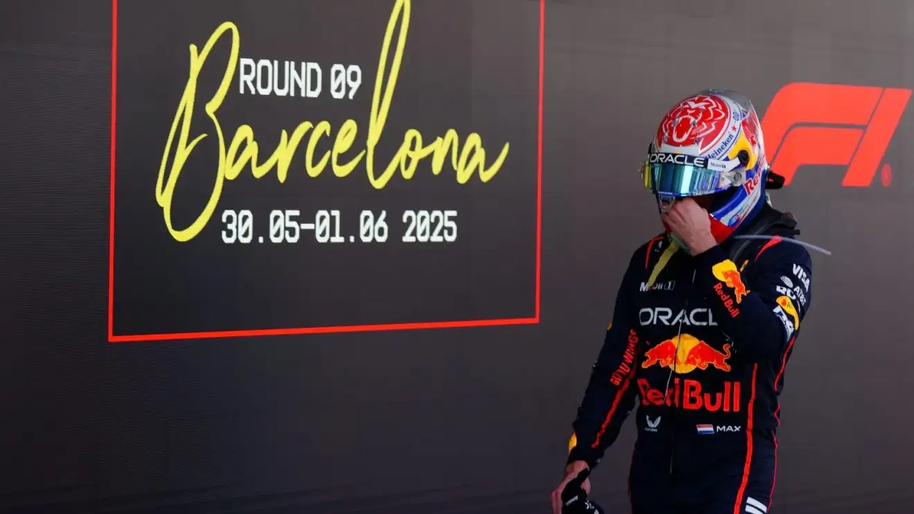 c-58 Max Verstappen in Barcelona