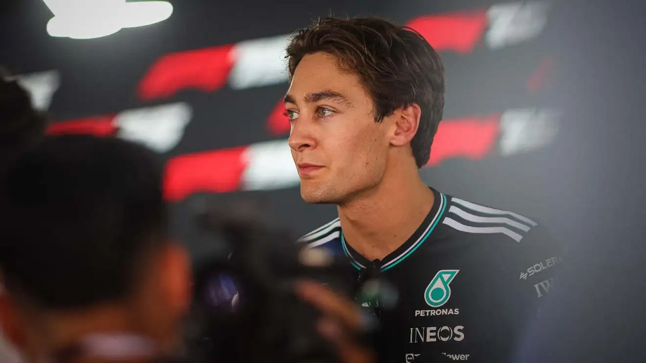 c-64 George Russell Formula 1 F1 Spanish Grand Prix Mercedes PlanetF1