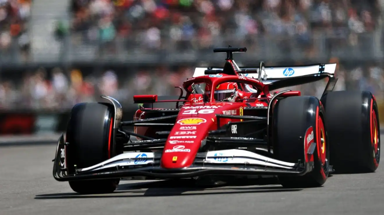 c-677 Charles Leclerc, Ferrari, 2025 Canadian Grand Prix.
