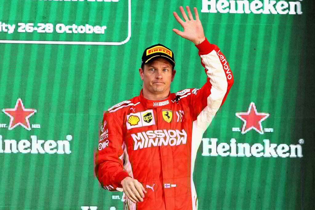 gettyimages-1054742236-1024x683-1 Kimi Raikkonen celebrates on the podium during his time at Ferrari