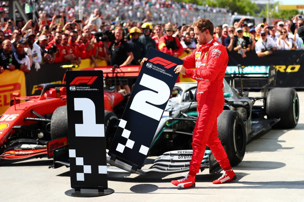 gettyimages-1148765739-1024x683-1 Sebastian Vettel during the controversial end to the 2019 Canadian GP.