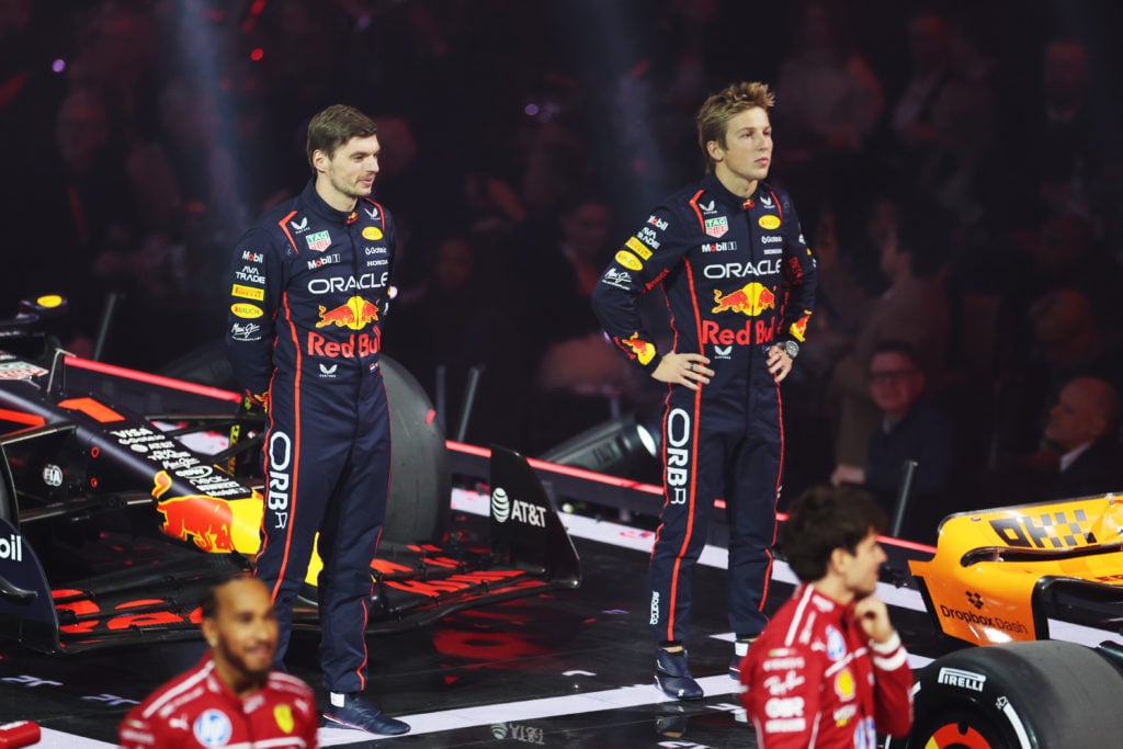 gettyimages-2200471355-1-1024x683-1 Red Bull at F1's 75 launch event in London's O2.