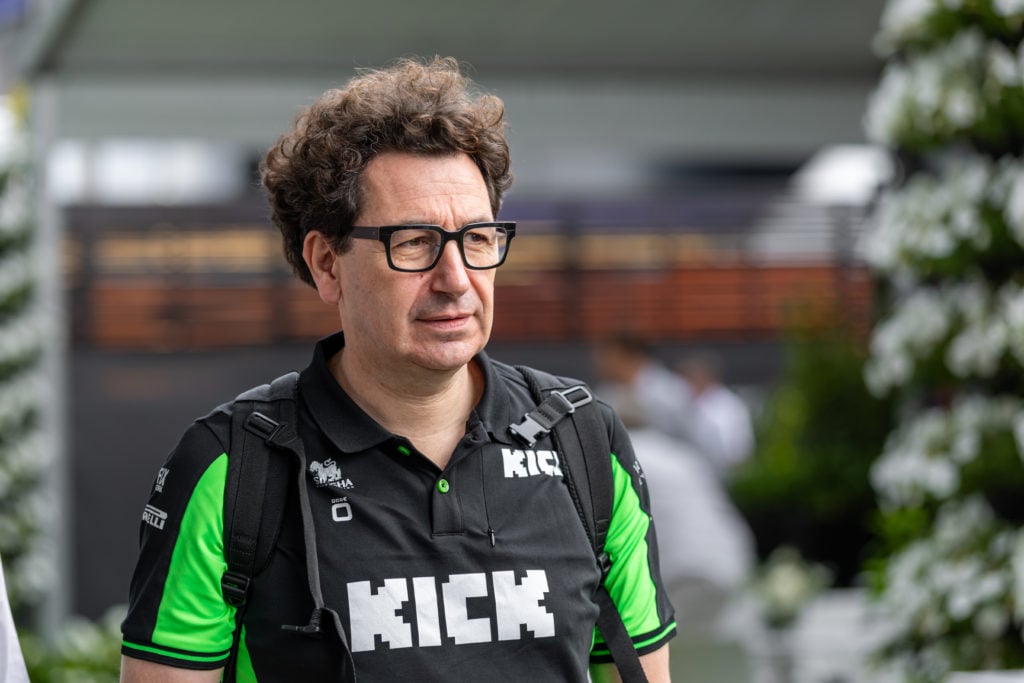 gettyimages-2204609031-1024x683-1 Sauber Audi F1 lead Mattia Binotto in the 2025 Australian Grand Prix paddock