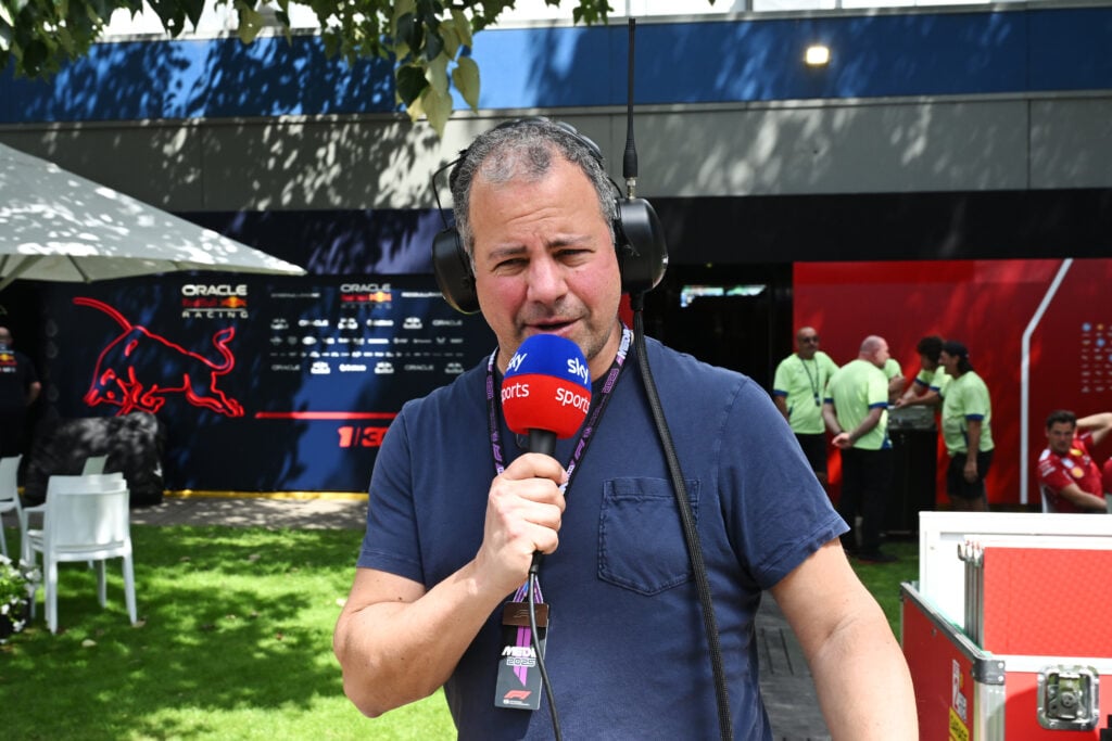 gettyimages-2204653776-1024x683-1 Pit lane reporter Ted Kravitz at the 2025 Australian Grand Prix