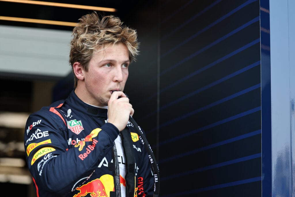 gettyimages-2205754781-1024x683-1 Liam Lawson of Red Bull durign qualifying at the 2025 Chinese Grand Prix