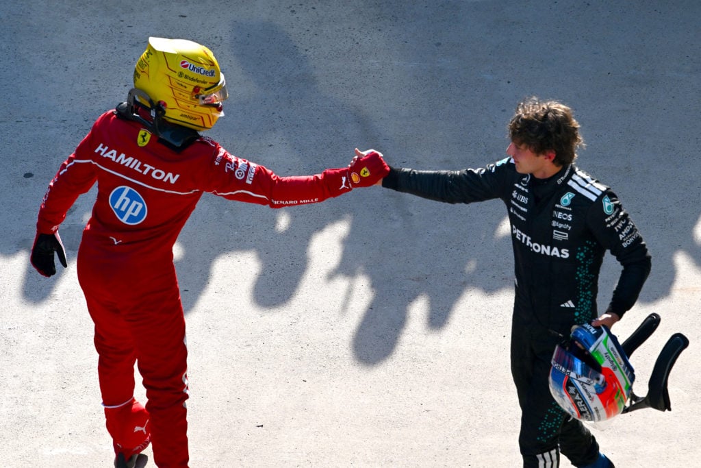 gettyimages-2206182746-1024x683-1 Lewis Hamilton and Kimi Antonelli shake hands at the 2025 Chinese Grand Prix