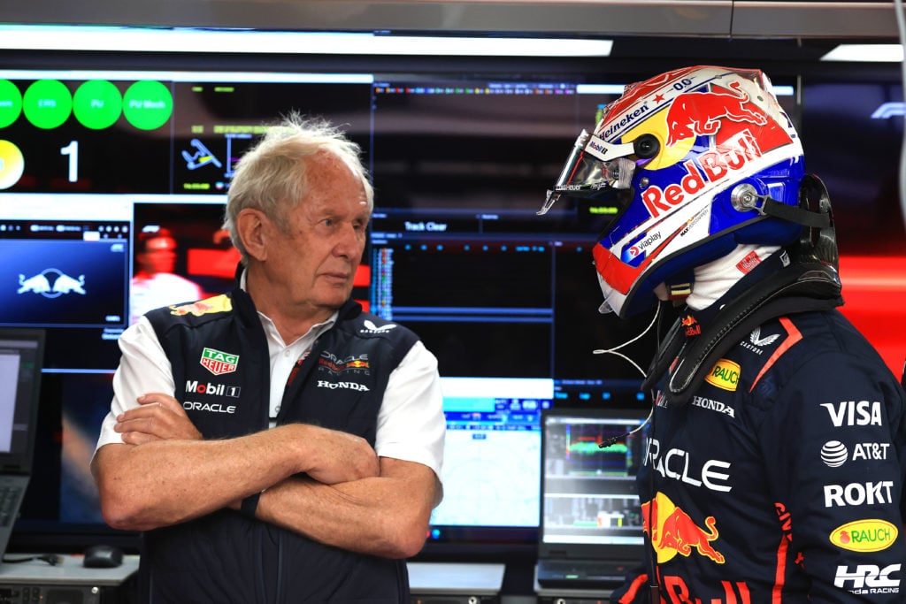 gettyimages-2206343189-1024x683-1 Helmut Marko and Max Verstappen during qualifying at the 2025 Chinese Grand Prix