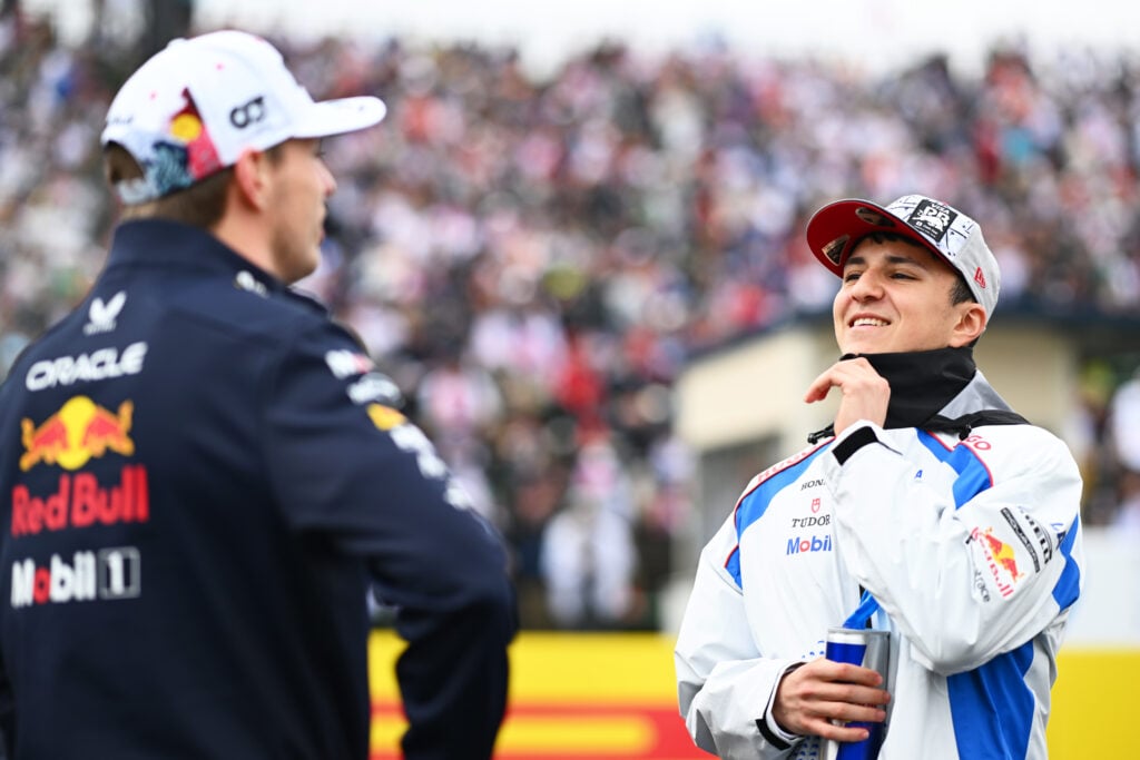 gettyimages-2208746672-1024x683-1 Max Verstappen and Isack Hadjar at the 2025 Japanese Grand Prix