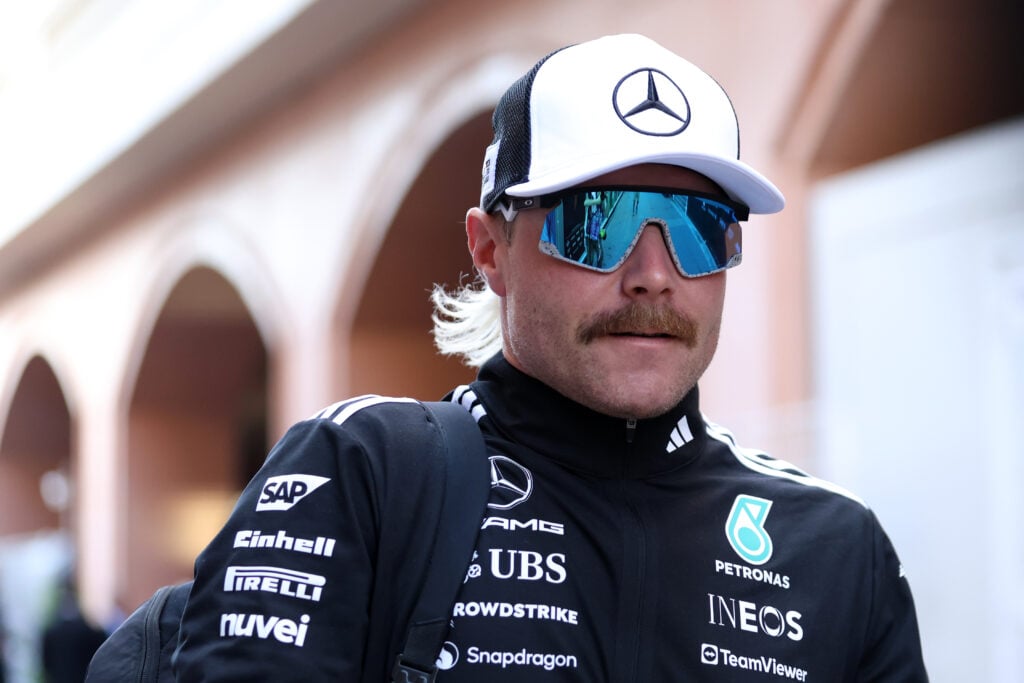 gettyimages-2215950428-1024x683-1 Valtteri Bottas of Mercedes-AMG F1 Team looks on in the