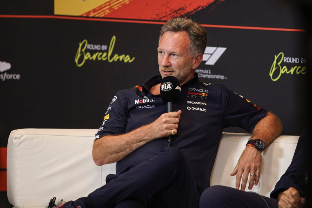 gettyimages-2217110551-1024x683-1 Christian Horner of Red Bull speaks in a press conference