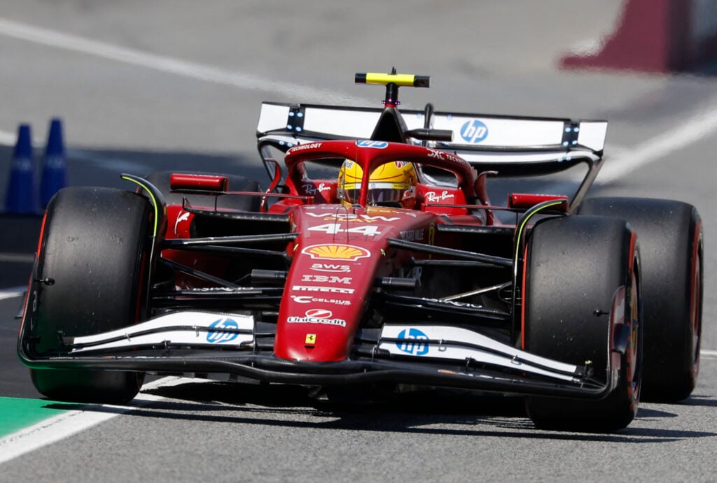 gettyimages-2217242736-1024x691-1 Ferrari driver Lewis Hamilton on track during qualifying for the 2025 F1 Spanish Grand Prix