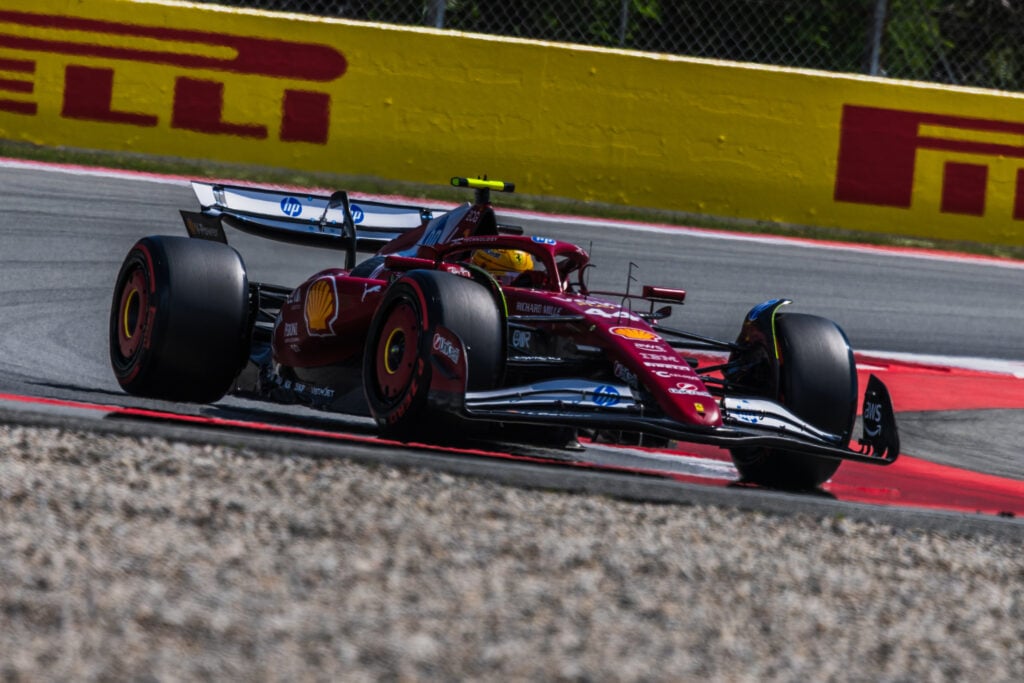 gettyimages-2217377530-1024x683-1 Lewis Hamilton drives the Ferrari F1 car