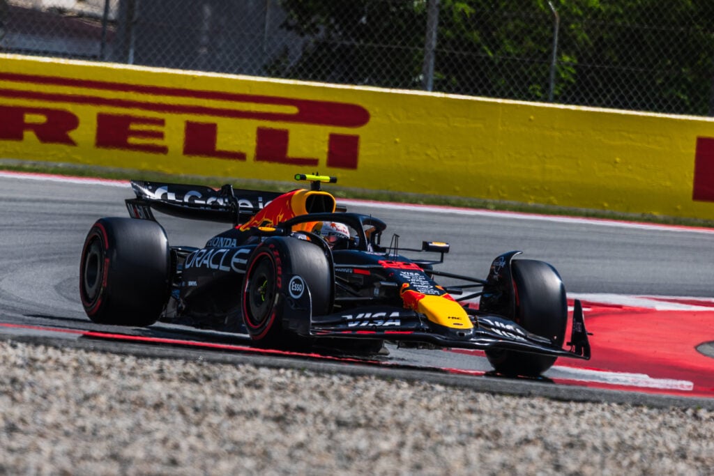 gettyimages-2217377659-1024x683-1 Red Bull Racing driver Yuki Tsunoda during qualifying for the 2025 Spanish Grand Prix