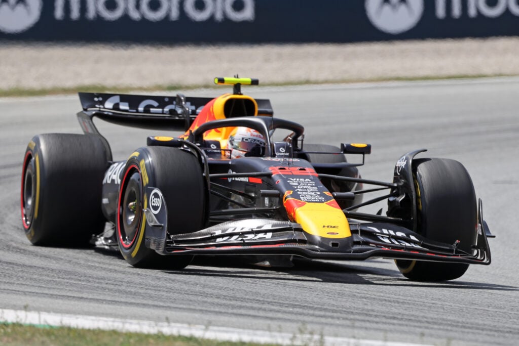 gettyimages-2217540447-1-1024x684-1 Yuki Tsunoda driving his RB21 at the 2025 Spanish Grand Prix