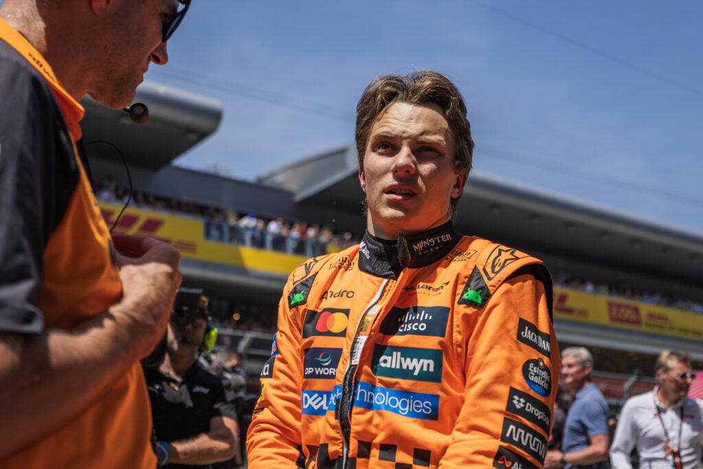 gettyimages-2217739905-1024x683-1 Oscar Piastri of Australia and McLaren F1 Team seen during