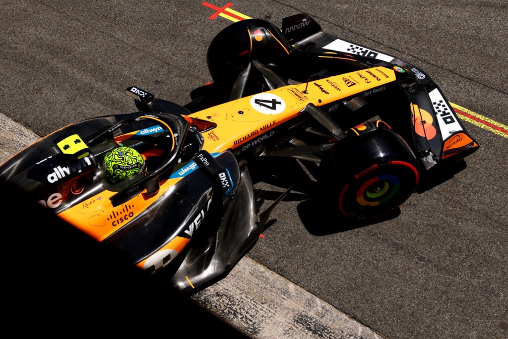 gettyimages-2217948993-1024x684-1 Lando Norris during the Spanish Grand Prix.