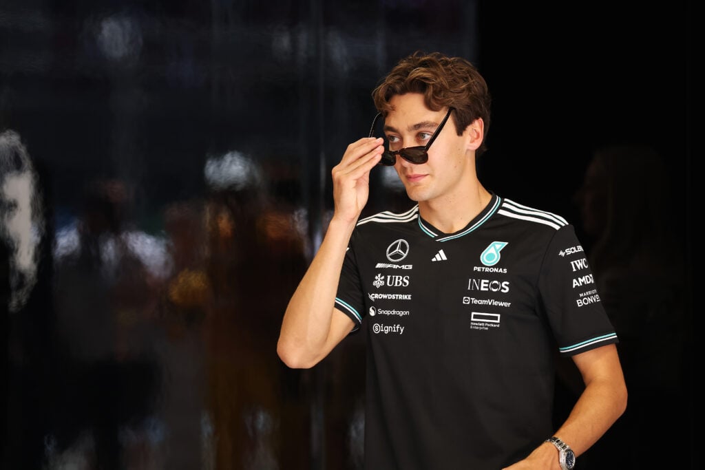 gettyimages-2218074096-1024x683-1 George Russell of Mercedes at the 2025 Spanish Grand Prix