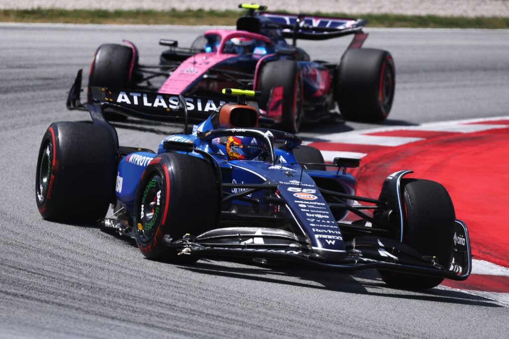 gettyimages-2218091472-1024x683-1 Williams driver Carlos Sainz racing at the 2025 Spanish Grand Prix