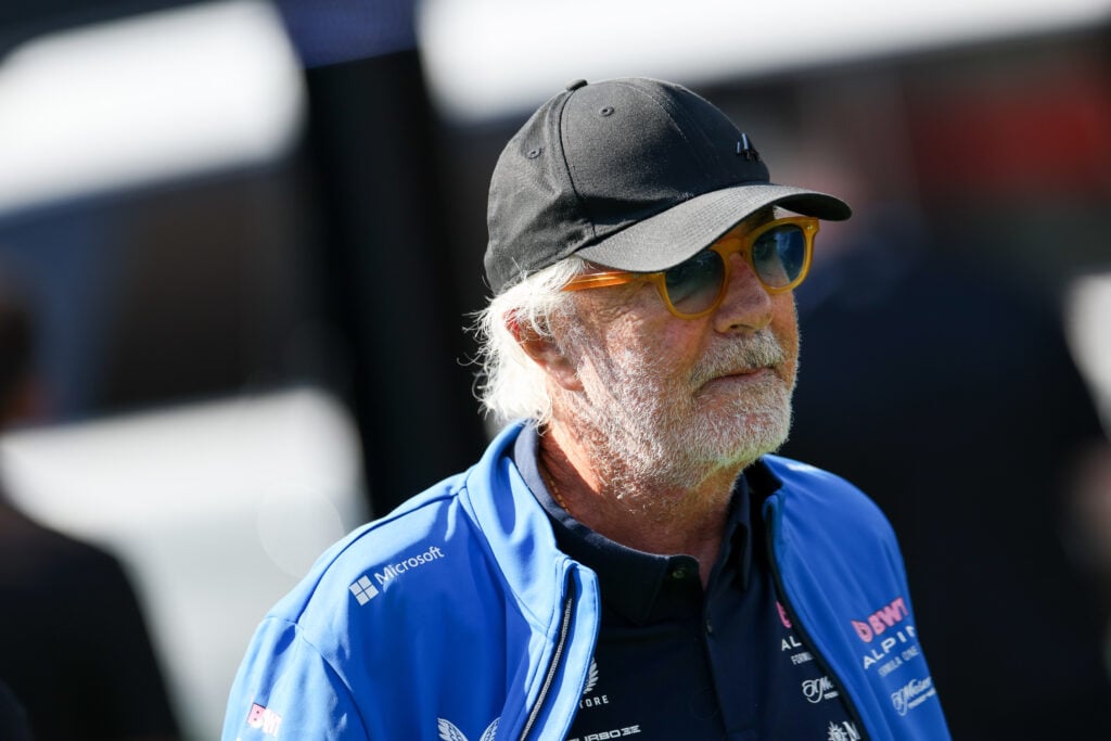 gettyimages-2219568889-1024x683-1 Flavio Briatore of Alpine walks in the F1 paddock