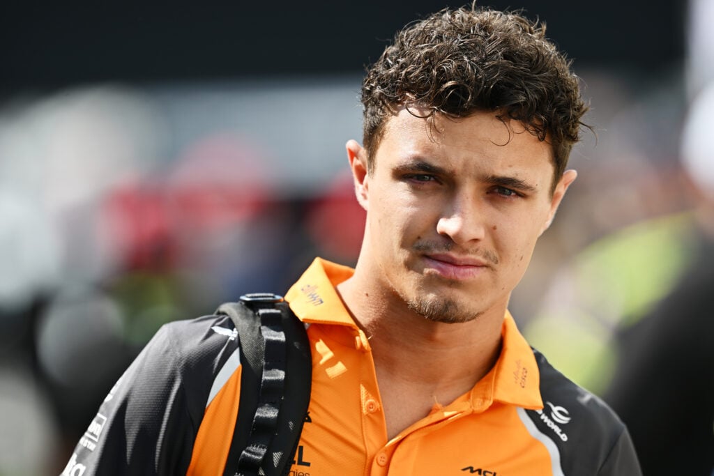 gettyimages-2220109313-1024x683-1 McLaren driver Lando Norris in the paddock before FP3 for the 2025 F1 Canadian Grand Prix