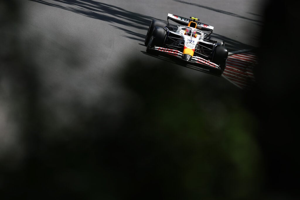 gettyimages-2220126017-1024x683-1 Racing Bulls driver Liam Lawson on track during FP3 for the 2025 F1 Canadian Grand Prix