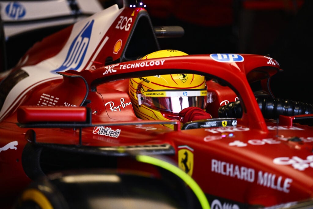 gettyimages-2220129868-1024x683-1 Lewis Hamilton sits in the Ferrari F1 car at the 2025 Canadian Grand Prix