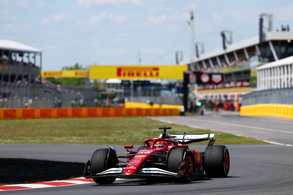 gettyimages-2220288365-1024x683-1 Ferrari driver Charles Leclerc on track in the 2025 F1 Canadian Grand Prix