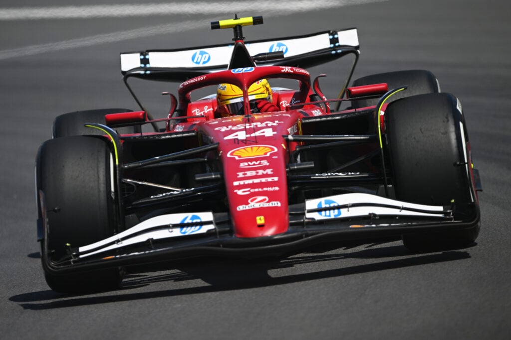 gettyimages-2220289900-1024x683-1 Lewis Hamilton driving his SF-25 at the 2025 Canadian Grand Prix