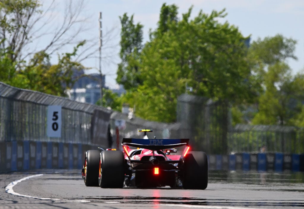 Ferrari driver Lewis Hamilton at the Canadian Grand Prix