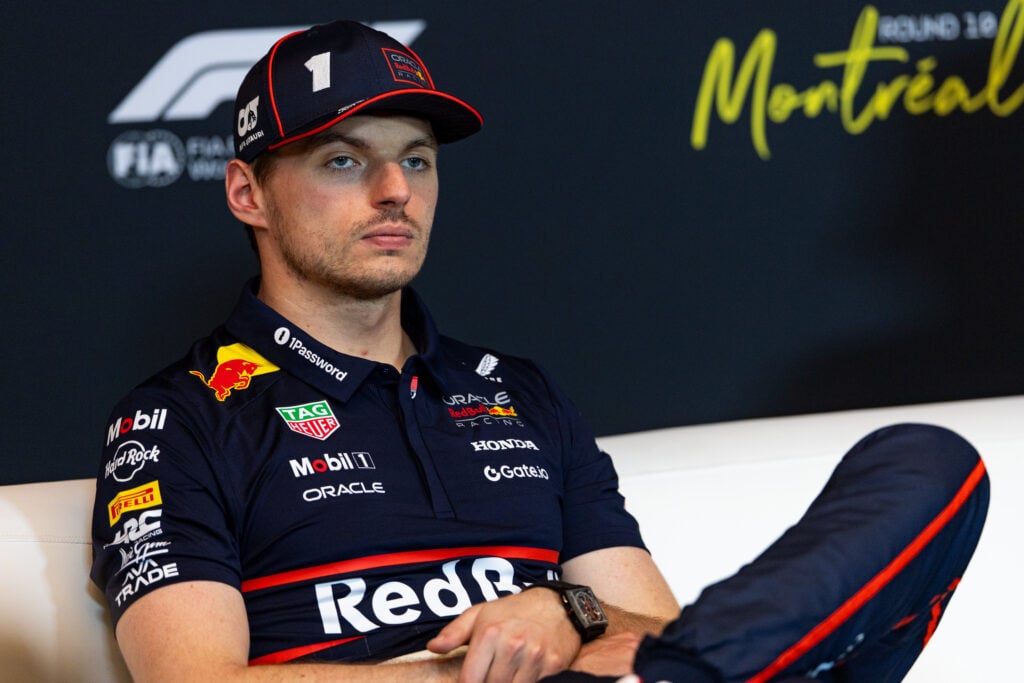 gettyimages-2220311160-1024x683-1 Max Verstappen in the drivers' press conference at the 2025 Canadian Grand Prix